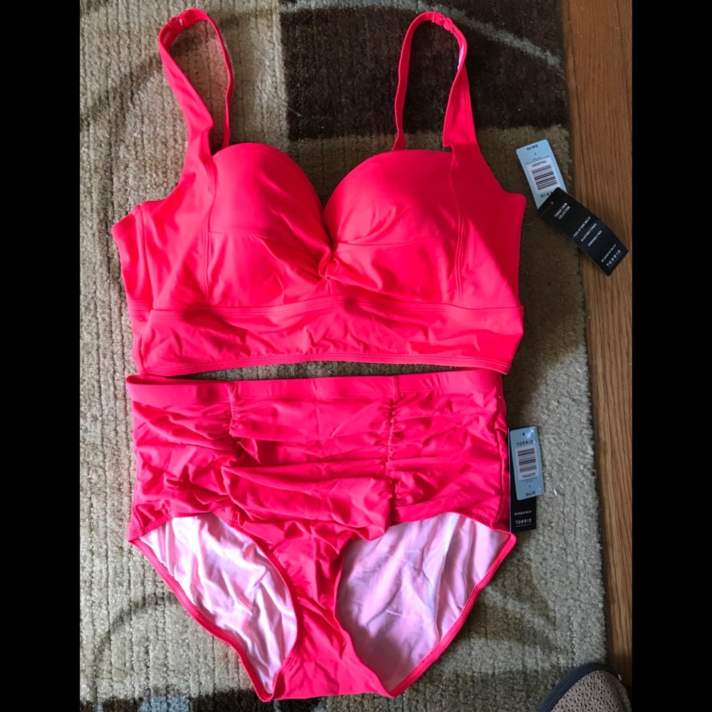 NWT Torrid High Waisted Swim Bikini